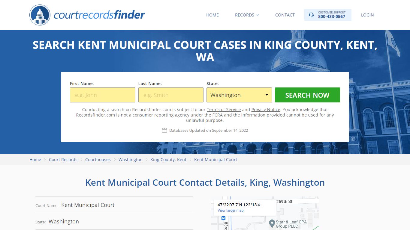 Kent Municipal Court Case Search - King County, WA - RecordsFinder